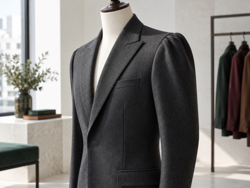 A sculpted Parisian roped shoulder