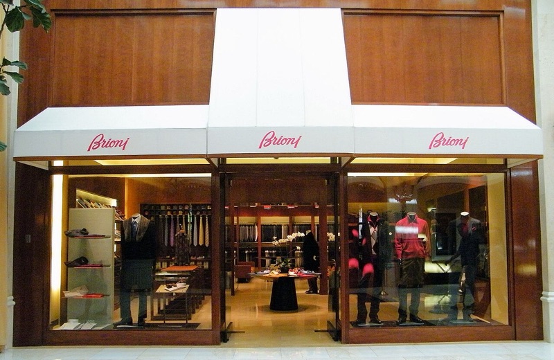 A Brioni boutique in Las Vegas