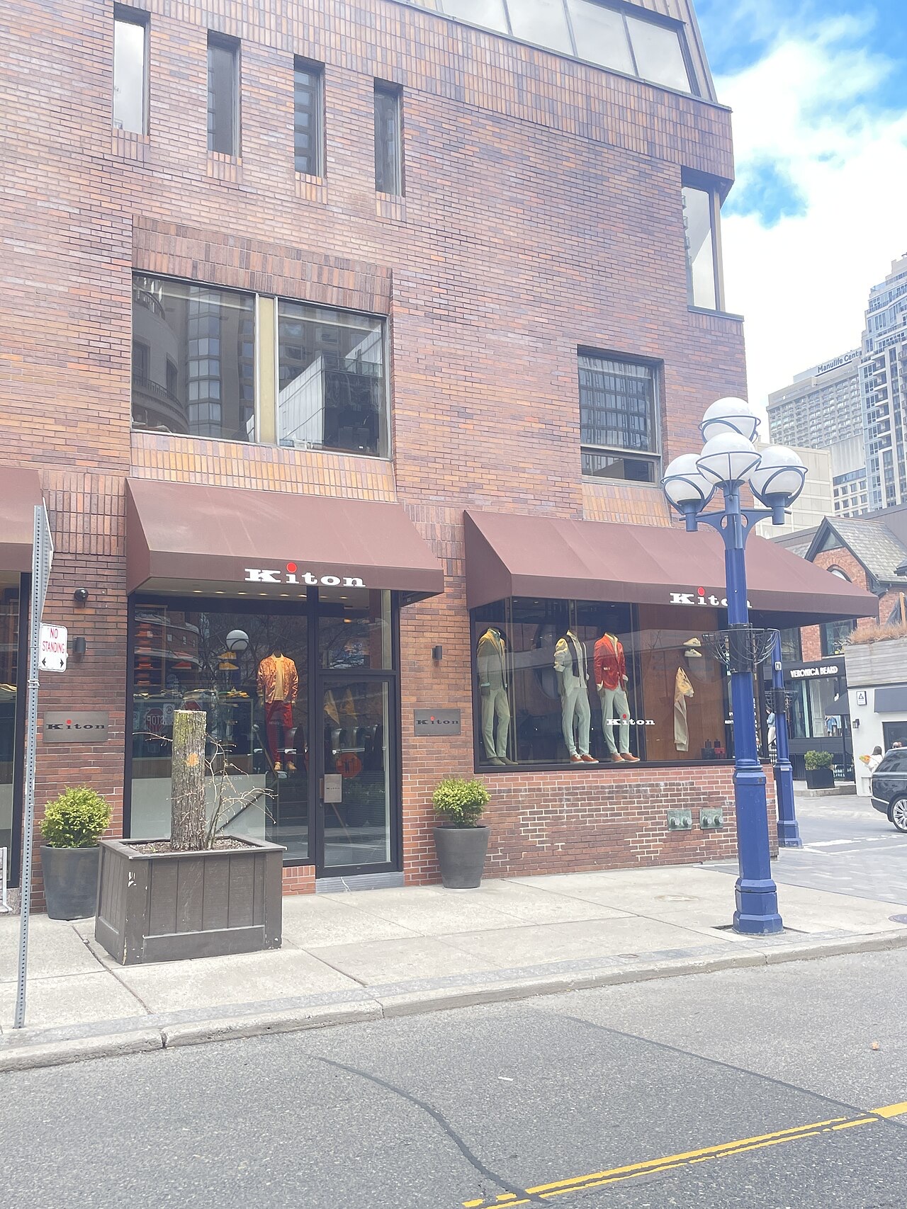 Kiton's shop in Toronto