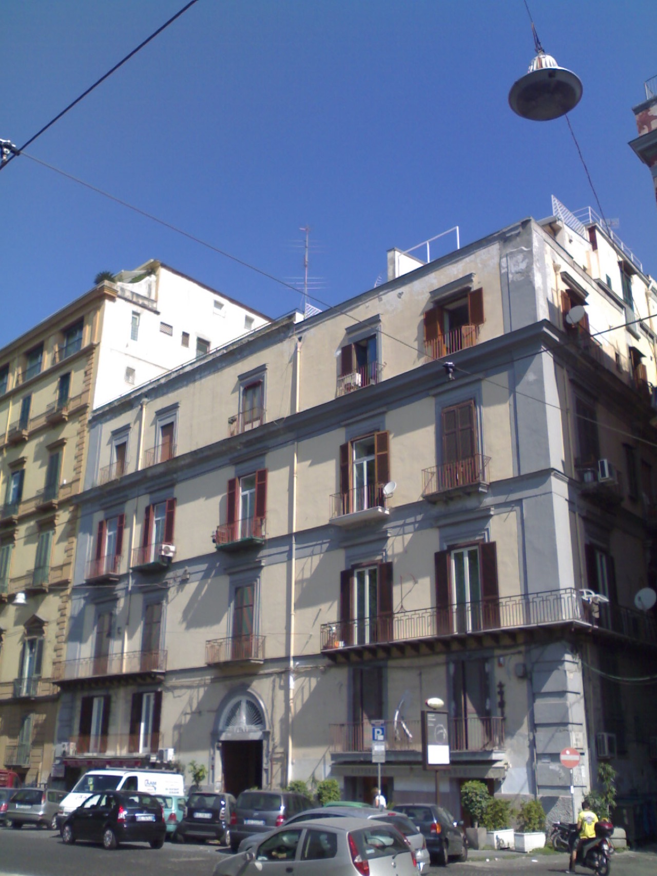 A palazzo on the Riviera di Chiaia, Naples