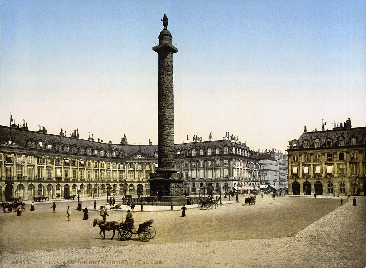 Place Vendôme, Paris — home of Charvet and the Parisian luxury trade