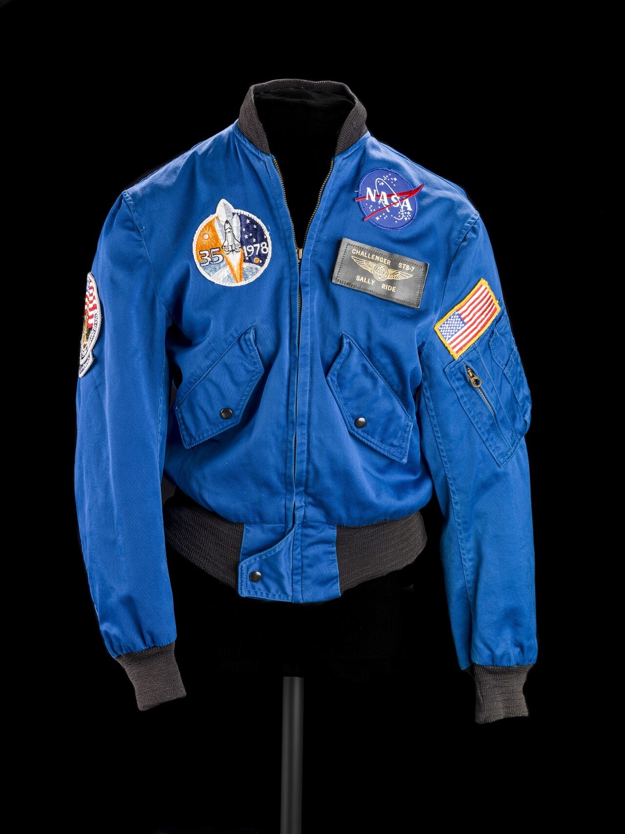 A leather jacket