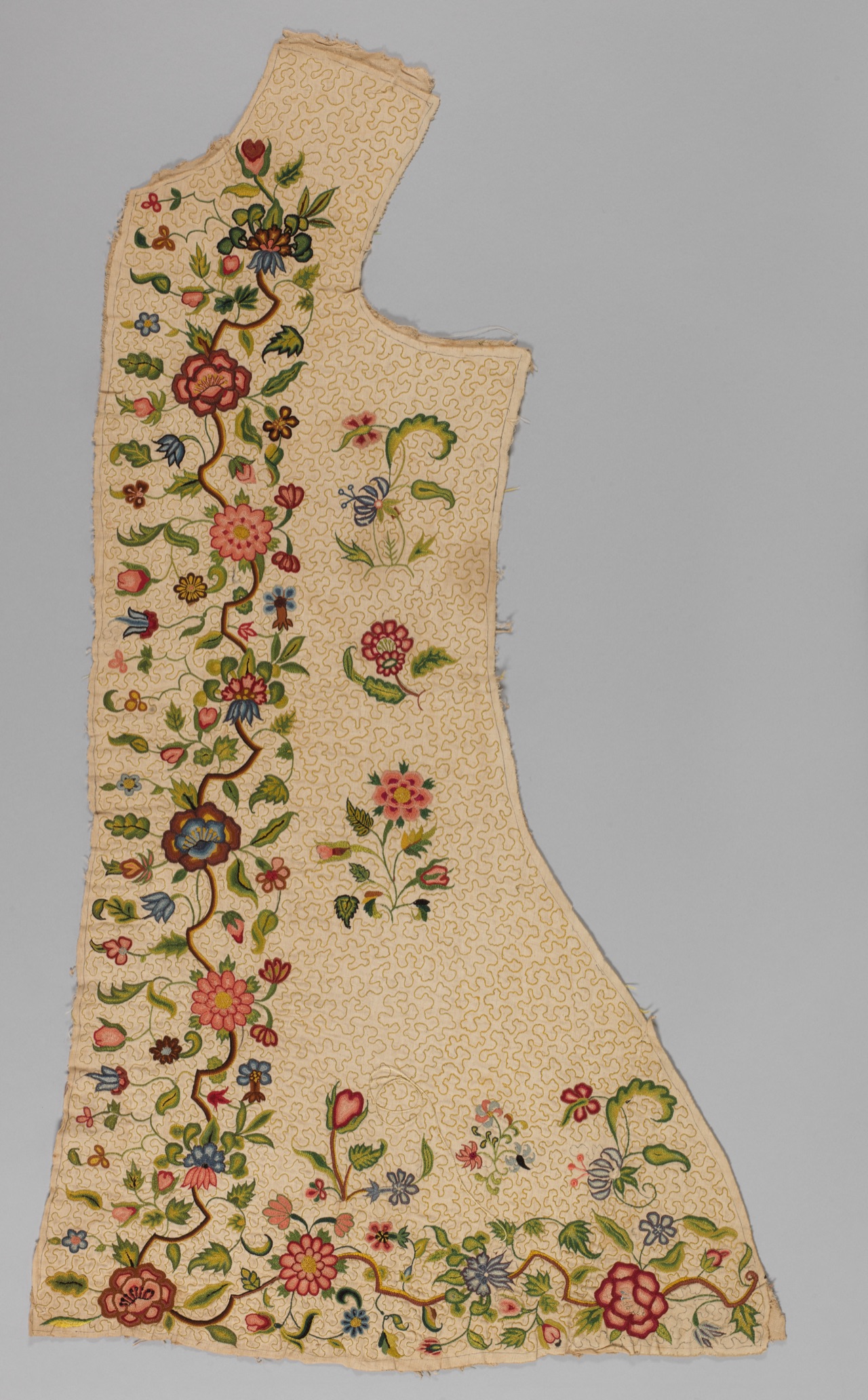 A waistcoat in a museum collection