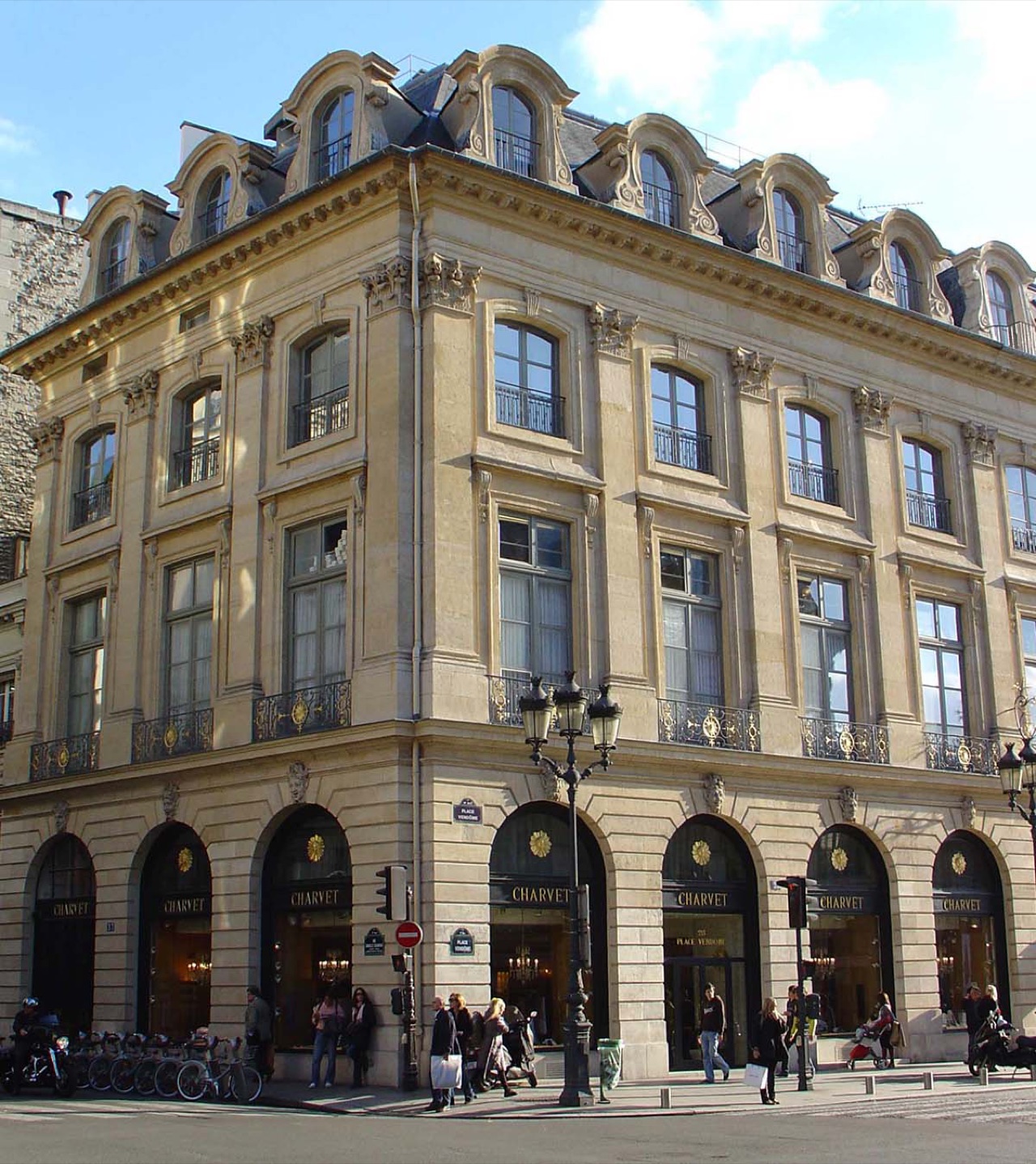 Charvet's shop at 28 Place Vendôme, Paris