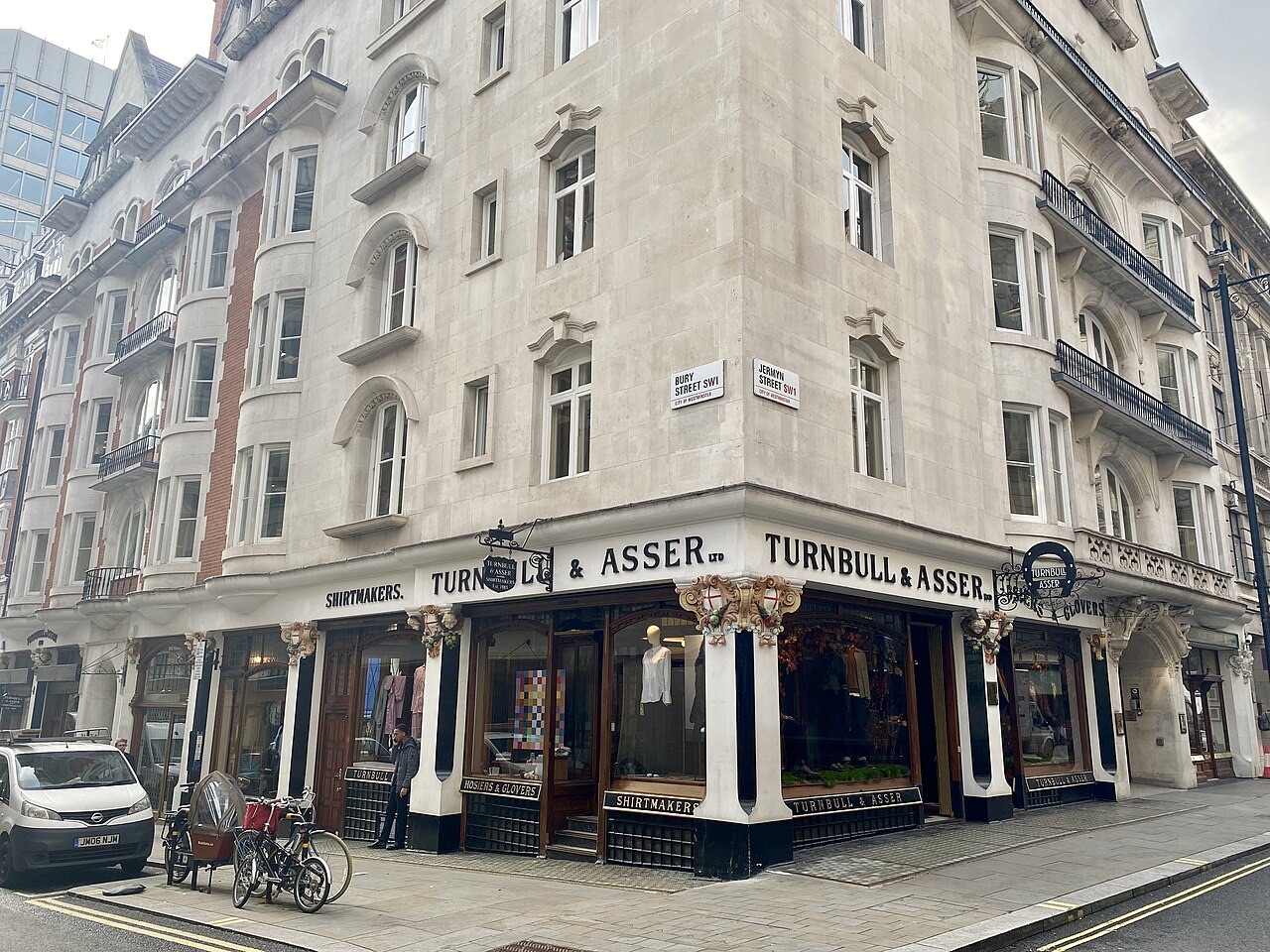 Turnbull & Asser's shop in St James's, London