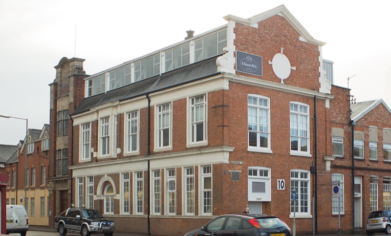 Church's works in St James Road, Northampton