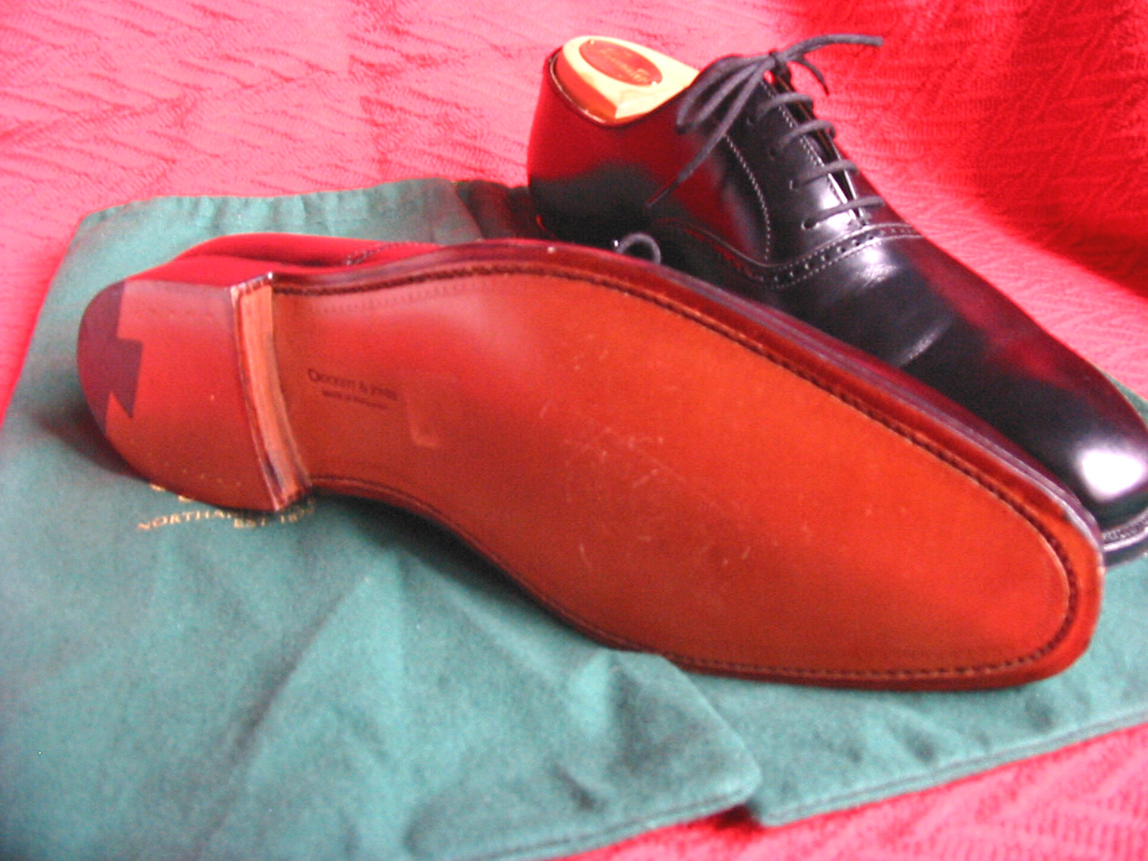Crockett & Jones Dalton shoes in black calf